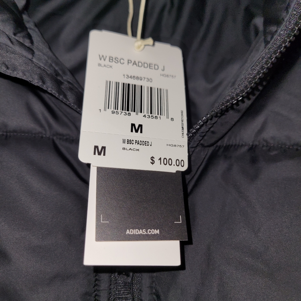 Women's Adidas BSC Insulated Midweight Outdoor Jacket- NEW - Picture 3 of 4
